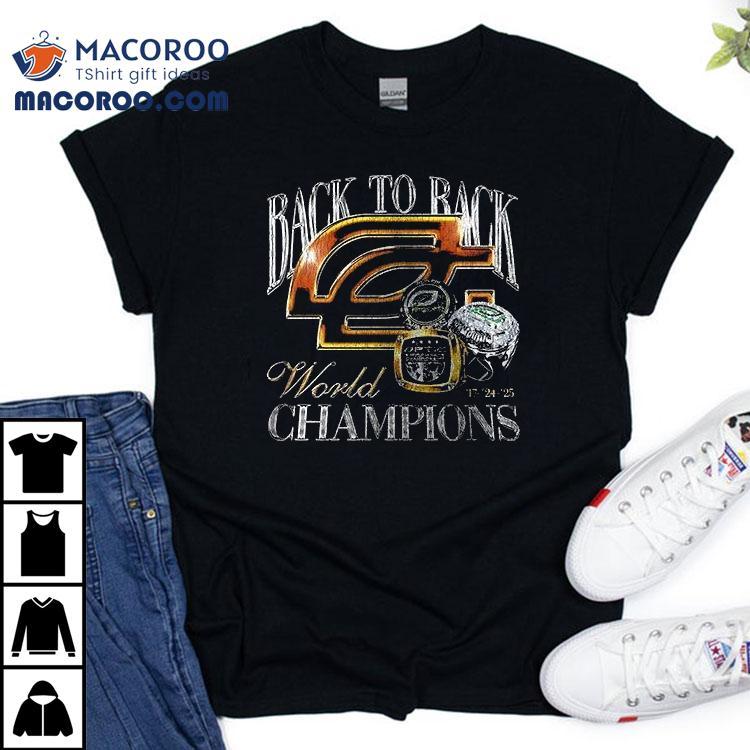 Optic Texas Back To Back World Champions Rings Shirt