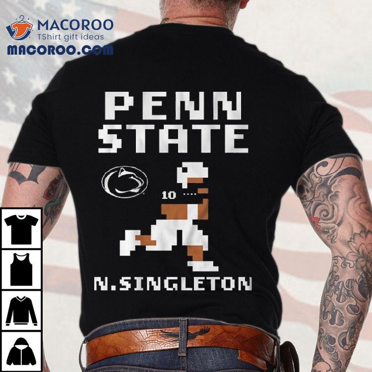 Penn State Football Nicholas Singleton Retro Baller Shirt