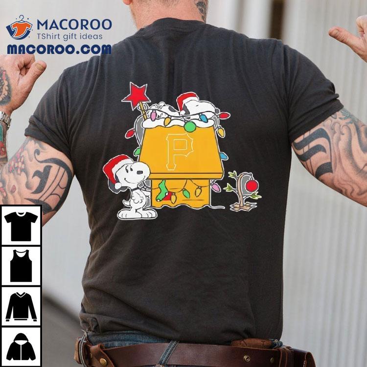 Pittsburgh Pirates Snoopy Christmas Holiday Shirt