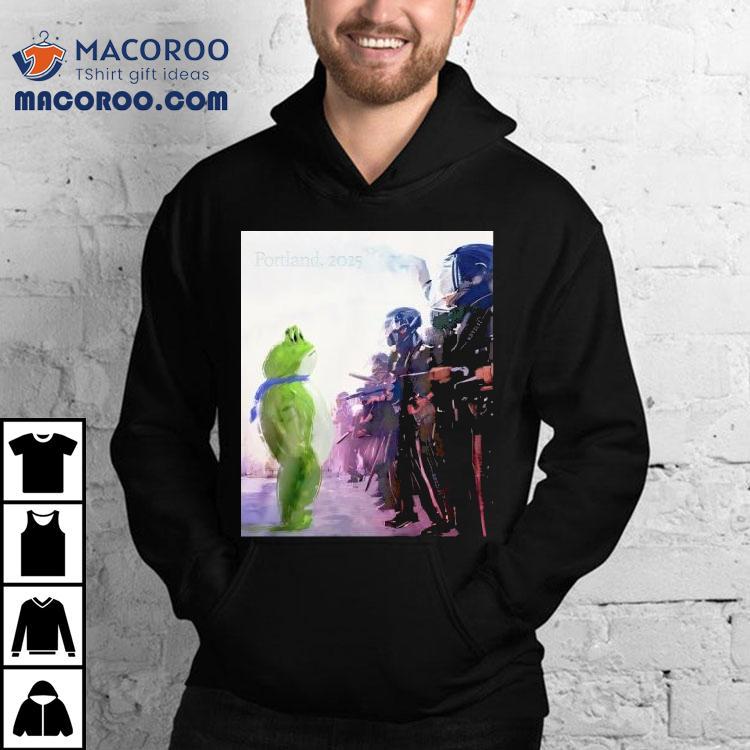 Portland 2025 Resist Portland Frog Shirt