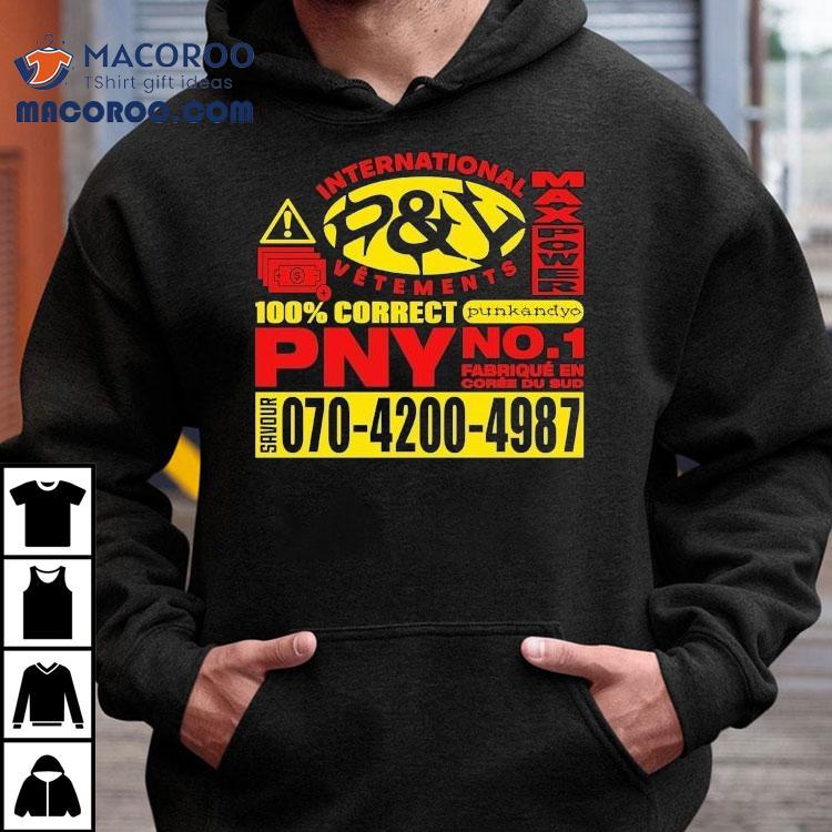 Punkandyo International Vetements Max Power Shirt
