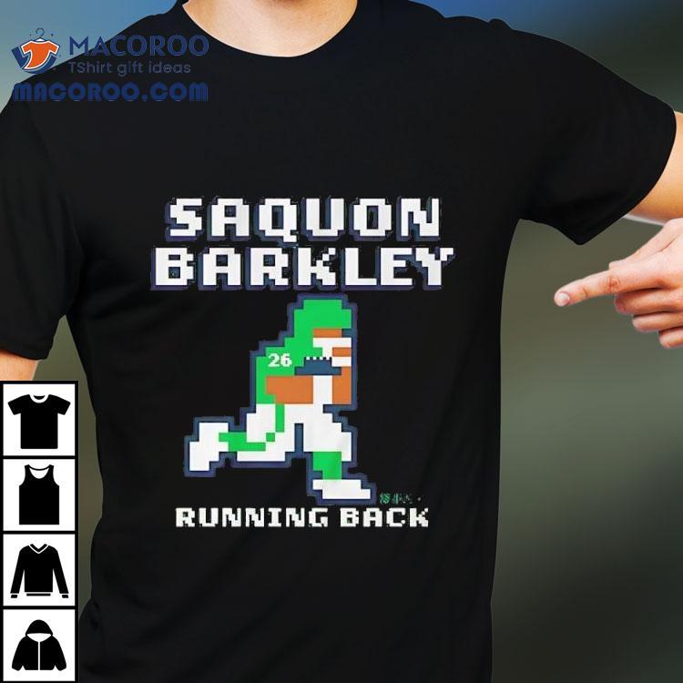 Saquon Barkley Retro Baller Running Back Graphic Shirt