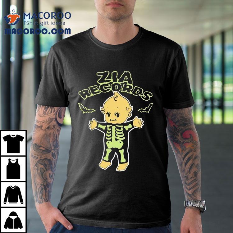 Skeleton Zia Records Halloween 2025 Shirt