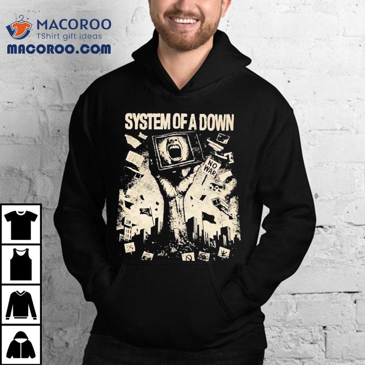 System Of A Down No War Vintage Shirt