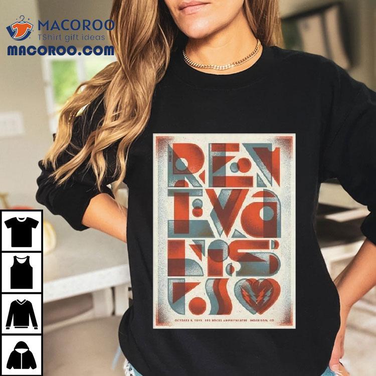 The Revivalists October 9 2025 Red Rocks In Morrison Co Shirt
