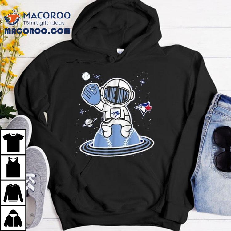 Toronto Blue Jays Boys Blue Space Ball Shirt