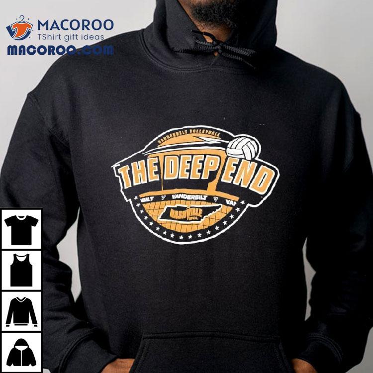 Vanderbilt Volleyball The Deep End Nashville Logo Shirt