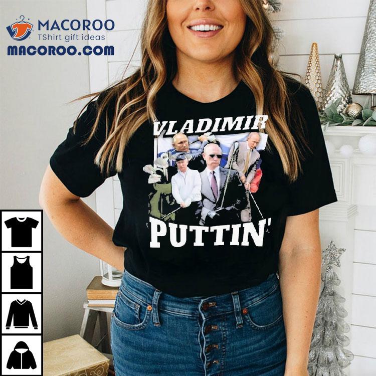 Vladimir Vladimirovich Putin Vladimir Puttin' Golf Shirt