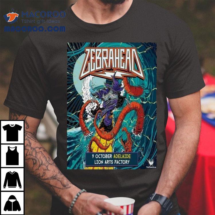 Zebrahead October 9 2025 Lion Arts Factory Show Shirt