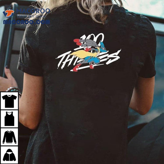 100 Thieves Mega Lucario Pokmon Shirt
