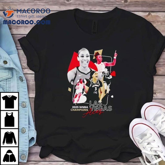 A’ja Wilson Las Vegas Aces 2025 Wnba Champions Shirt