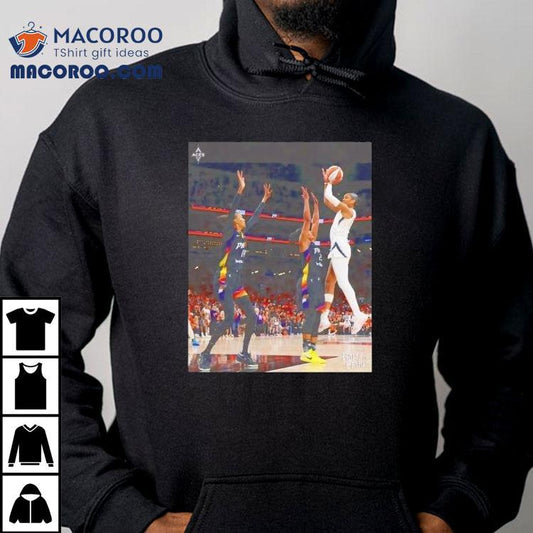 A’ja Wilson Las Vegas Aces Wnba Hang It In The Louvre Shirt
