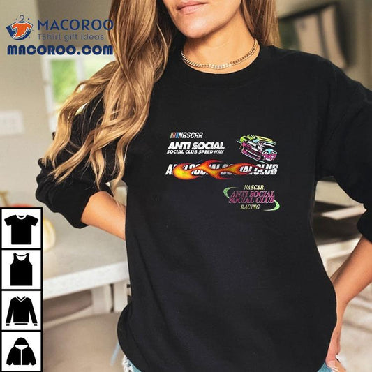 Anti Social Social Club X Nascar Racing Shirt