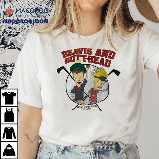 Beavis And Butt-head Now We're Cool Yea Yea Hockey Shirt
