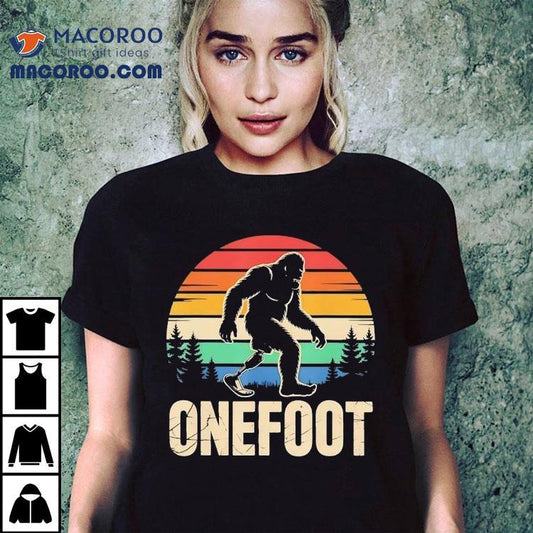 Bigfoot One Foot Vintage Shirt