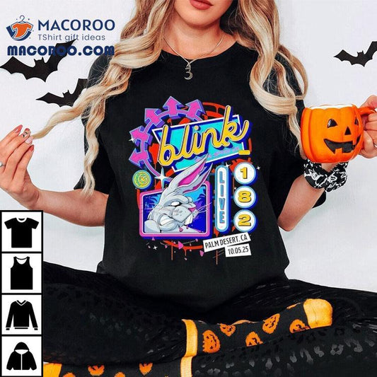 Blink-182 Palm Desert California 2025 Night 2 Venue Shirt