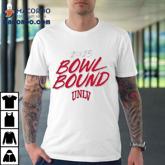 Bowl Bound Unlv Rebels Football 2025 Shirt