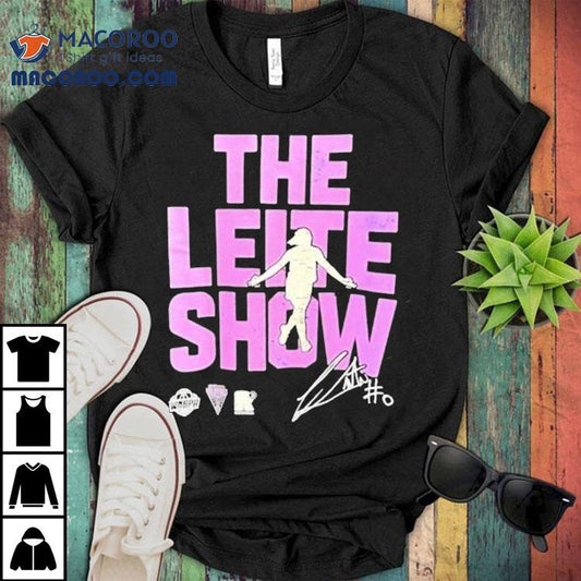 Carla Leite The Leite Show Golden State Valkyries Signature Shirt