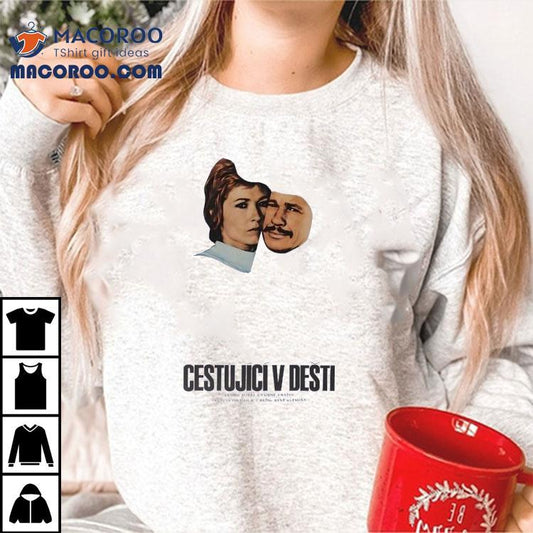 Cestujici V Desti Rider On The Rain Shirt