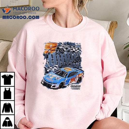 Chase Elliott Winner Stayed Out On Them &#8216;ol Tires And Got It Done Signature Shirt