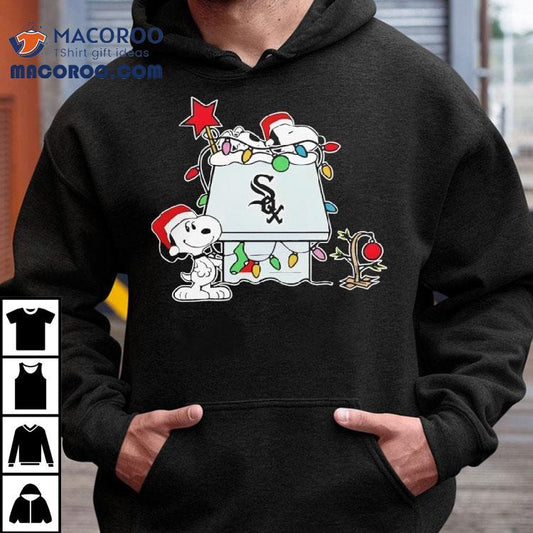 Chicago White Sox Christmas Snoopy Doghouse Shirt