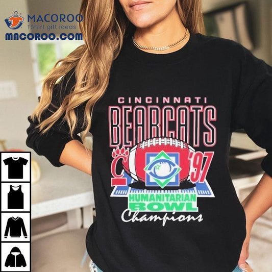 Cincinnati Bearcats 1997 Humanitarian Bowl Champions Shirt