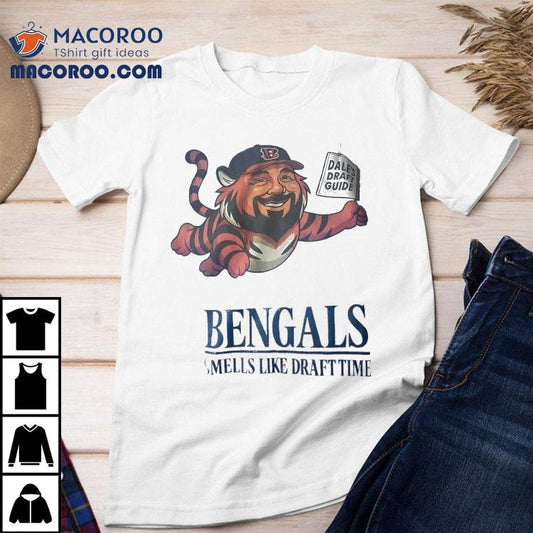 Cincinnati Bengals Dale's Draft Guide Smells Like Draft Time Shirt