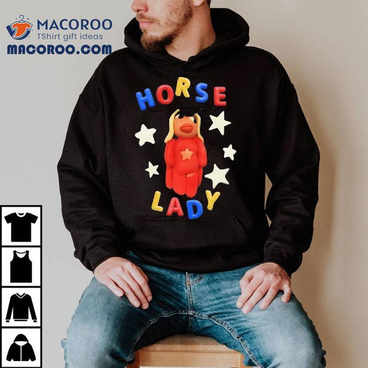 Clay Horse Lady Enzyme Washed Shirt