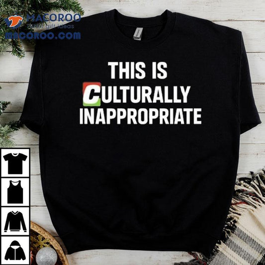 Clipse X Dave Chappelle This Is Culturally Appropriate Shirt