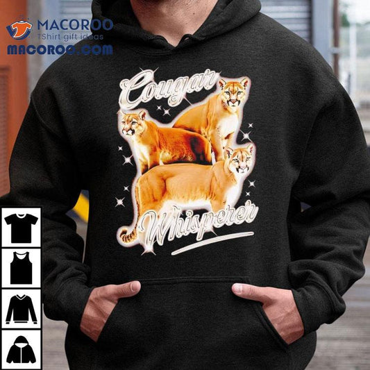 Cougar Whisperer Graphic Shirt