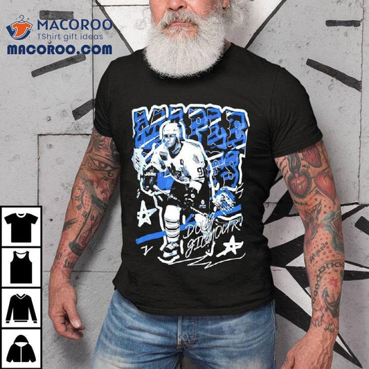 Doug Gilmour Toronto Maple Leafs Hockey Player Signature Shirt