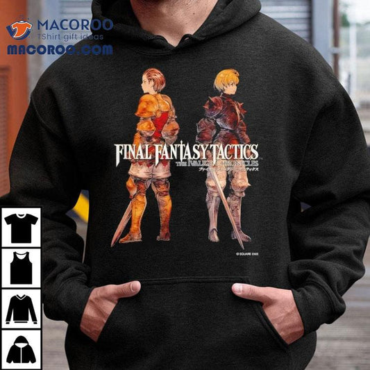 Final Fantasy Tactics The Ivalice Chronicles Delita And Ramza Shirt