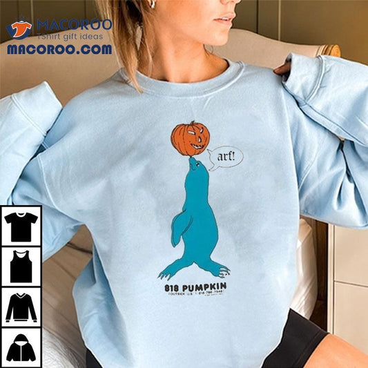 Frank Zappa 818 Pumpkin Barfko Swill Seal Arf Halloween Shirt