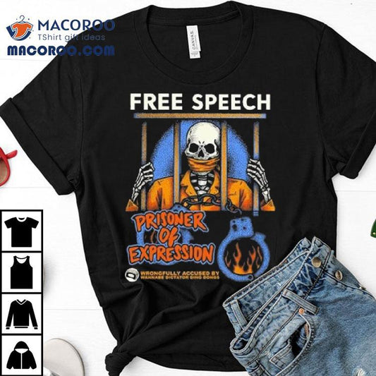 Free Speech Prisoner Of Expression Shirt