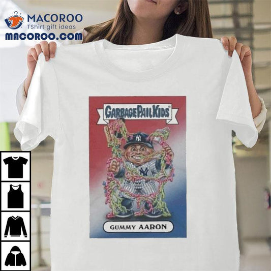 Garbage Pail Kids X New York Yankees Gummy Aaron Shirt