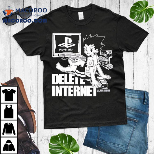 Gon Freecss Hunter X Hunter Playstation Delete Internet Shirt