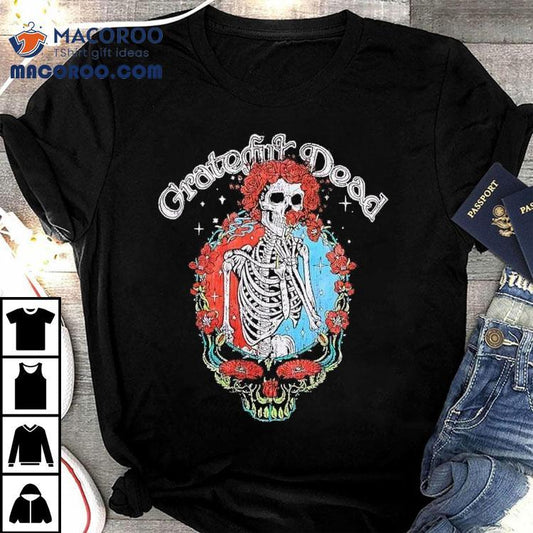 Grateful Dead Skeleton And Roses Item Shirt