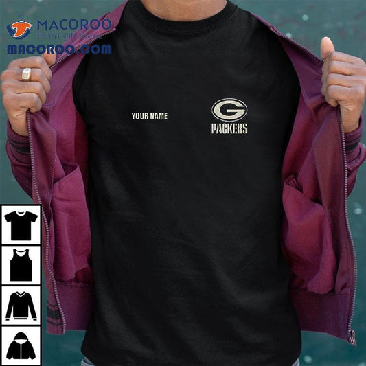Green Bay Packers X Salute To Service Logo Shirt