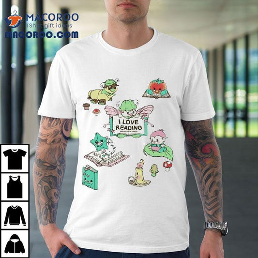 Hannah Michelle I Love Reading Shirt