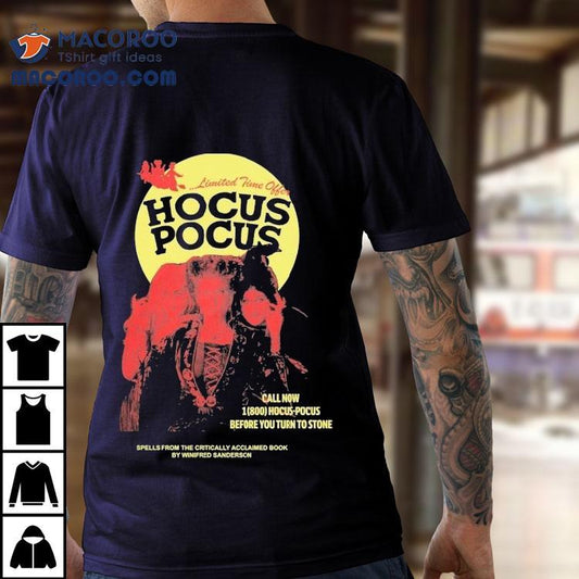Hocus Pocus Before You Turn To Stone Liveforever Pepper Shirt