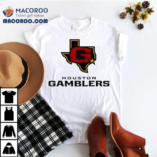 Houston Gamblers Football Logo Shirt