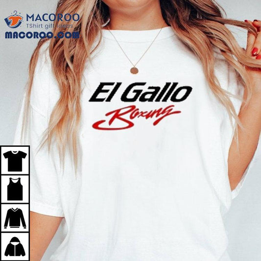 Jake Paul El Gallo Boxing Shirt