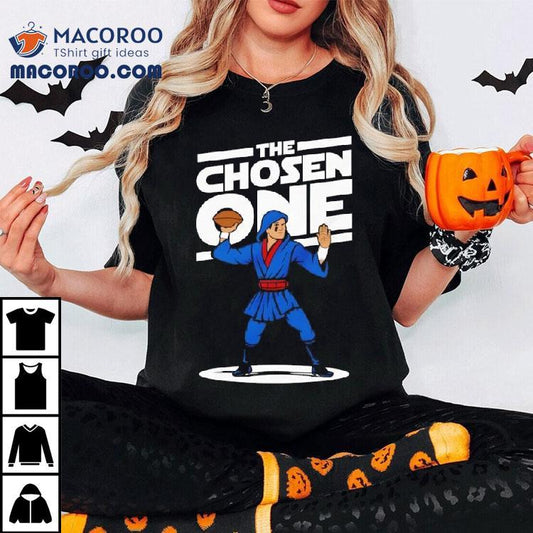 Jaxson Dart New York Giants The Chosen One Football Shirt