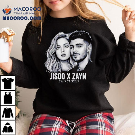Jisoo X Zayn Eyes Closed 2025 Shirt