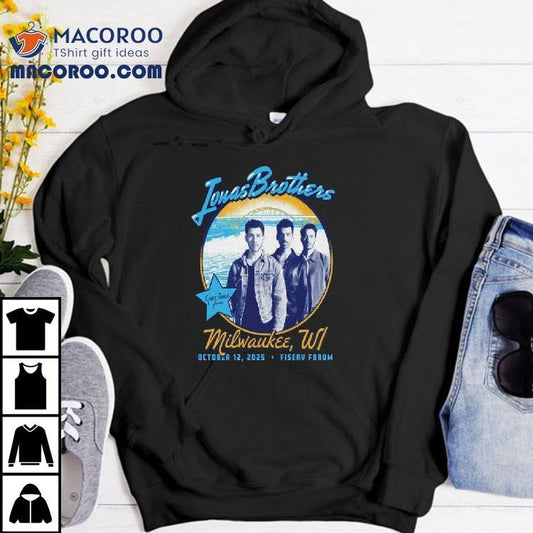Jonas Brothers October 12, 2025 Milwaukee, Wi Shirt