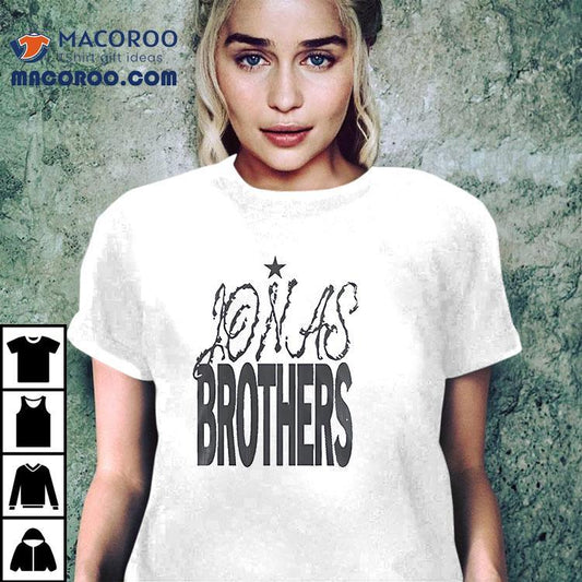 Jonas Brothers Wordmark Logo Shirt