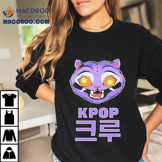 Kpop Demon Hunters Derpy Tiger Shirt