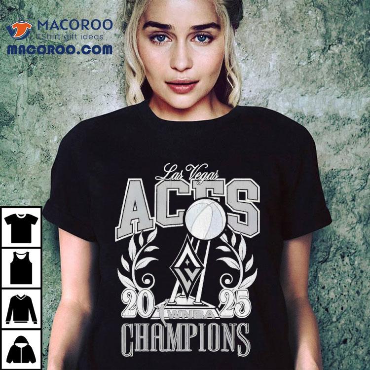Las Vegas Aces New Era 2025 Wnba Finals Champions Boxy Vintage Shirt