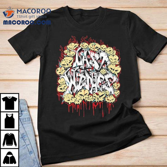 Last Wishes Skull Graffiti Shirt
