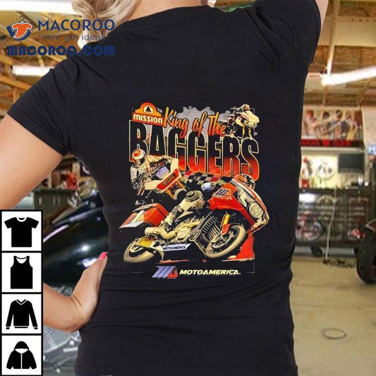 Lean With It Motoamerica King Of The Baggers Mission Shirt